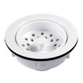 Jr Products JR Products 95275 Large Kitchen Strainer - White 95275